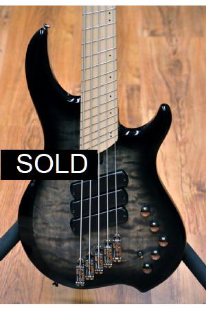 Dingwall Combustion 3 pickup 5 String Blackburst Quilted Maple Dingwall Combustion 3 pickup 5 String Blackburst Quilted Maple